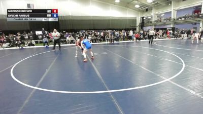 125 lbs Champ. Rd Of 16 - Evelyn Faubus, Moen Wrestling Academy vs Madison Bryner, M2 Training Center