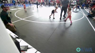 43 lbs Consolation - Charley Ray Wells, Claremore Wrestling Club vs Grant Lowe, Prairie Grove Youth Wrestling