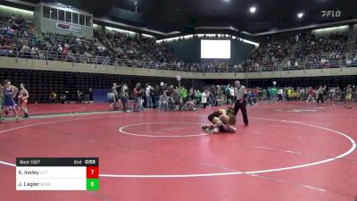 100 lbs Round Of 16 - Xander Insley, Littlestown vs Julian Lagier, Scranton