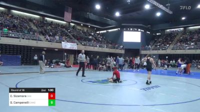 105 lbs Round Of 16 - Chase Sizemore, Oak Hill vs Gabe Campenelli, Chaddsford