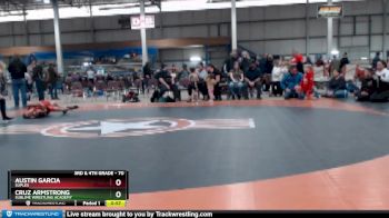 70 lbs 1st Place Match - Austin Garcia, Suples vs Cruz Armstrong, Sublime Wrestling Academy