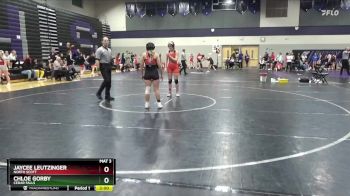 JV-9 lbs Round 3 - Chloe Gorby, Cedar Falls vs Jaycee Leutzinger, North Scott
