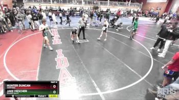 126 lbs Champ. Round 1 - Jake Mescher, Bishop Kelly vs Hunter Duncan, Hanford