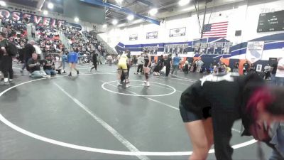 127 lbs 3rd Place Match - Maddison St Aubin, Grand Terrace vs Amy Cervantes, Livewire