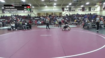 132 lbs Cons. Round 1 - Kading Winters, Greene County vs Mays Weber, Union, LaPorte City
