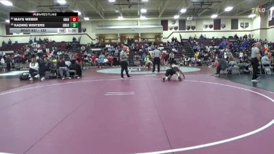 132 lbs Cons. Round 1 - Kading Winters, Greene County vs Mays Weber, Union, LaPorte City