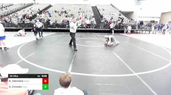 83-M lbs Quarterfinal - Brady Zabriskie, Mat Assassins vs Seamus Crowder, Palehorse