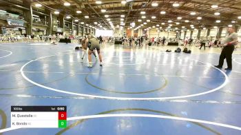 165 lbs Consi Of 4 - McCoy Questelle, SC vs Kacey Bonds, NC