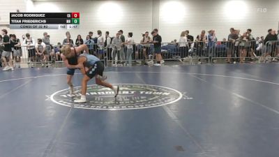 120 lbs Consi Of 32 #2 - Jacob Rodriguez, CA vs Titan Friederichs, MN