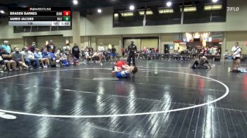 138 lbs Round 5 (6 Team) - James Jacobs, Vancleave Takedown Club vs Braden Barnes, Blackman WC