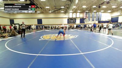 120 lbs Consi Of 8 #1 - Brayden Johnston, Mayo Quanchi vs Everett Bluman, DoughBoy WC