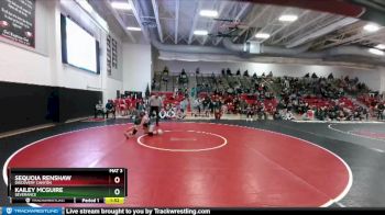 115 lbs Champ. Round 1 - Sequoia Renshaw, Discovery Canyon vs Kailey McGuire, Severance