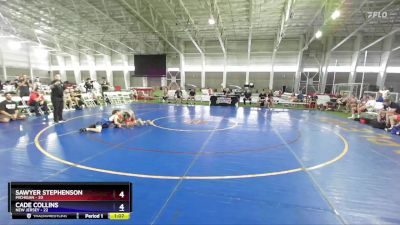113 lbs Placement Matches (8 Team) - Sawyer Stephenson, Michigan vs Cade Collins, New Jersey