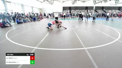 133-A lbs Semifinal - Andre RUIZ, Red Nose Wrestling School vs Benny Bautista, Olympic