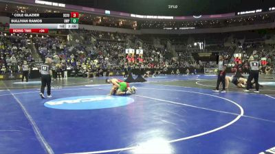 184 lbs Quarterfinal - Cole Glazier, St. Cloud St. vs Sullivan Ramos, Wis.-Parkside