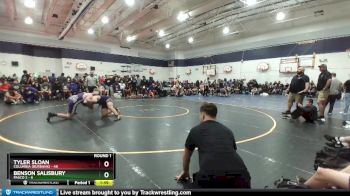 190 lbs Round 1 (4 Team) - Tyler Sloan, Columbia (Burbank) vs Benson Salisbury, Pasco 2