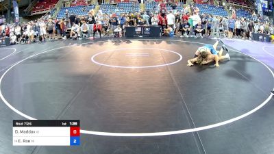 150 lbs Cons 32 #1 - Oakley Maddox, ID vs Eli Roe, MI