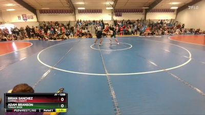 120B Quarterfinal - Brian Sanchez, Campbell County vs Adam Branson, Tongue River