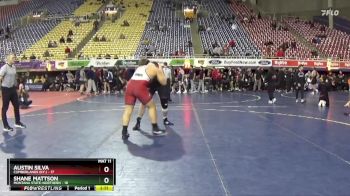 285 lbs Round 1 (16 Team) - Austin Silva, Cumberlands (Ky.) vs Shane Mattson, Montana State-Northern