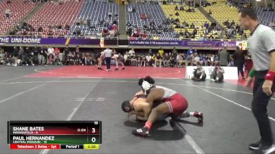 174 lbs Semis (4 Team) - Paul Hernandez, Central Missouri vs Shane Bates, Indianapolis