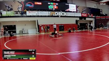 125 lbs Cons. Semi - Blake West, Northern Illinois vs Damion Ryan, Bellarmine