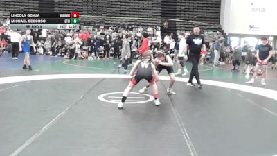101 lbs Rr Rnd 9 - Lincoln Genua, Warhawks Wrestling Inc. - MSE vs Michael DeCorso, Cordoba Trained - MSE