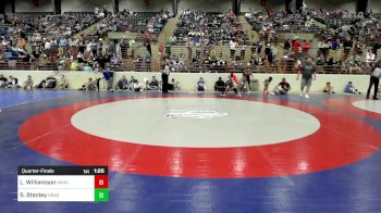 80 lbs Quarterfinal - Lucas Williamson, Banks Co. BattleBorn Wrestling vs Silas Stanley, Dragons Junior Wrestling Club