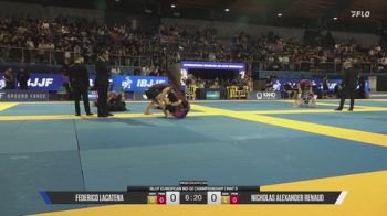 Federico Lacatena vs Nicholas Alexander Renaud 2026 IBJJF European NoGi