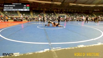 108 lbs 2nd Place - Jaxon Sanchez, Reign vs Keilan Yang, CTWC