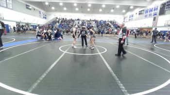 110 lbs 1st Place Match - Katalina De Haro, Hillcrest vs Aubrey Soto, Camarillo