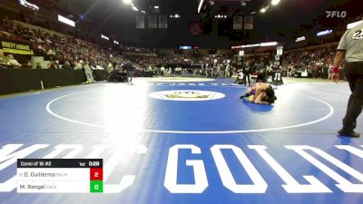 144 lbs Consi Of 16 #2 - Dylan Guillermo, Palm Desert vs Matthew Rangel, Escalon