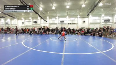 55 lbs Round Robin 1 - Remington Smith, Ohio Gold - Black - EL vs Jacob Street, Neighborhood Wrestling Club - EL