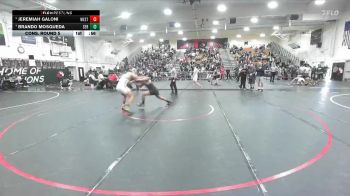 175 lbs Cons. Round 5 - Brando MosQueda, Servite vs Jeremiah Galoni, Westminster
