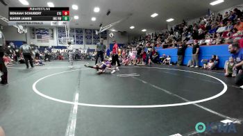 58 lbs Quarterfinal - Benaiah Schubert, Chandler Takedown Club vs Baker James, Jacket Wrestling Club