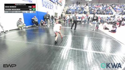 70 lbs Consi Of 4 - Bodhi Springer, Collinsville Cardinal Youth Wrestling vs Jack Sadler, Barnsdall Youth Wrestling