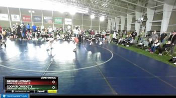 63 lbs Quarters & Wb (16 Team) - Cooper Crockett, Sanderson Wrestling Academy vs George Howard, Salem Elite Wrestling