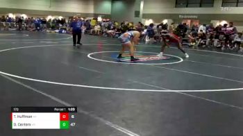 170 lbs Placement Matches (16 Team) - Tyron Huffman, Bandits vs Dakota Centers, Indiana Smackdown Black