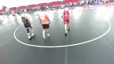 132 lbs Round 1 (8 Team) - Calvin Deane, Oswego East vs Bryant Peterson, United North Central