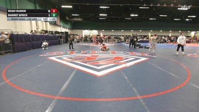138 lbs Round Of 128 - Noah Rankin, VA vs Barret Speck, IL