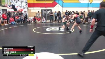 113 lbs 5th Place Match - Sam Smith, Central vs Caleb Wright, Kelly Walsh