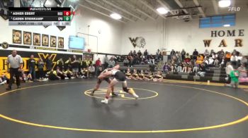 138 lbs Cons. Semi - Caden Steinkamp, Center Point-Urbana vs Asher Ebert, Riceville