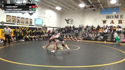 138 lbs Cons. Semi - Caden Steinkamp, Center Point-Urbana vs Asher Ebert, Riceville