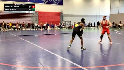 157 lbs Cons. Round 2 - Owen Crabtree, Otterbein University vs Ariel Hunsei, Randolph