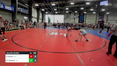 138 lbs Rr Rnd 3 - Blake Boyer, Kraken Elite vs McKaden Speece, Off The Hook - Red