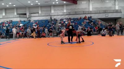 123 lbs Champ. Round 2 - Co`Ji Campbell, St.Joseph Catholic Academy vs Lucas Richards, Milan