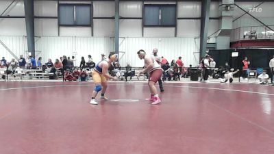 285 lbs Round Of 32 - Jaden Tesher, Rhode Island College vs Max Holloway, Western New England