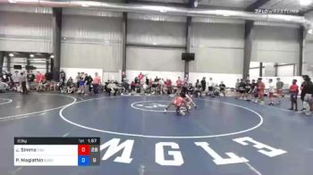 63 kg Prelims - Jayvon Simms, Easton Gold Medal vs Patrick Maglathin, Gunston Wrestling Club