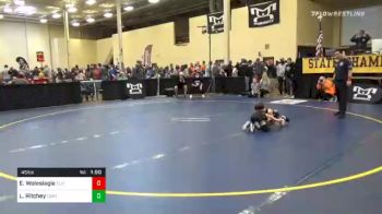 45 lbs Prelims - Ethan Woleslagle, Elizabeth Forward vs Logan Ritchey, Central York