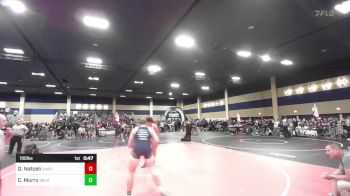 190 lbs Round Of 64 - Dylan Natceli, Chaparral HS vs Conner Murry, Baldwin