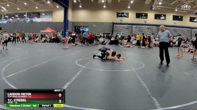 115 lbs Round 1 (4 Team) - Landon Meyer, Top Dawg Academy vs T.C. Strebel, BTWC